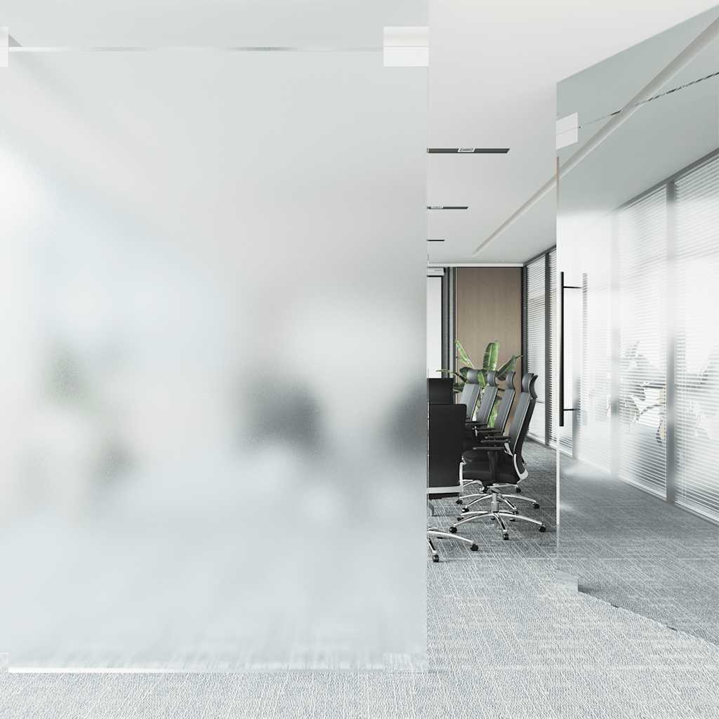 Prozorska folija statična matirana siva 90x1000 cm PVC