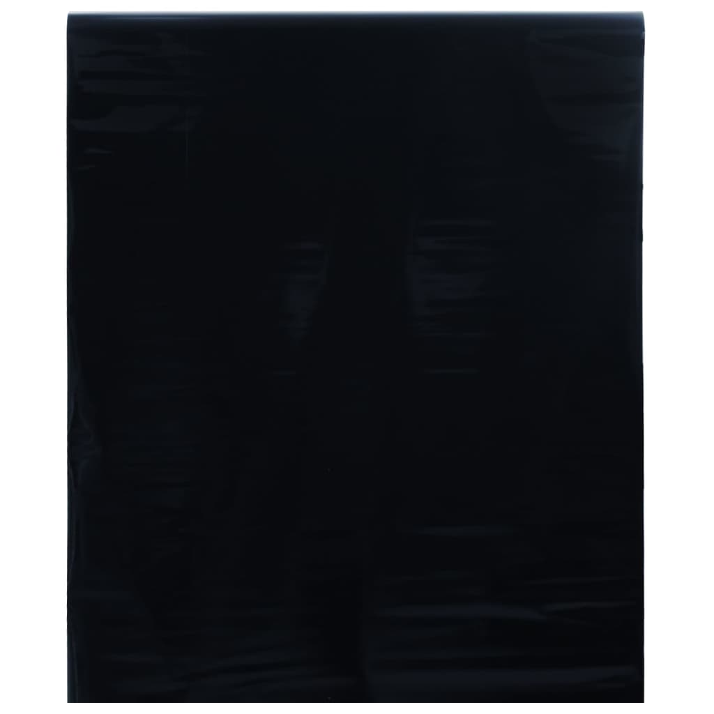 Prozorska folija statična matirana crna 90x2000 cm PVC