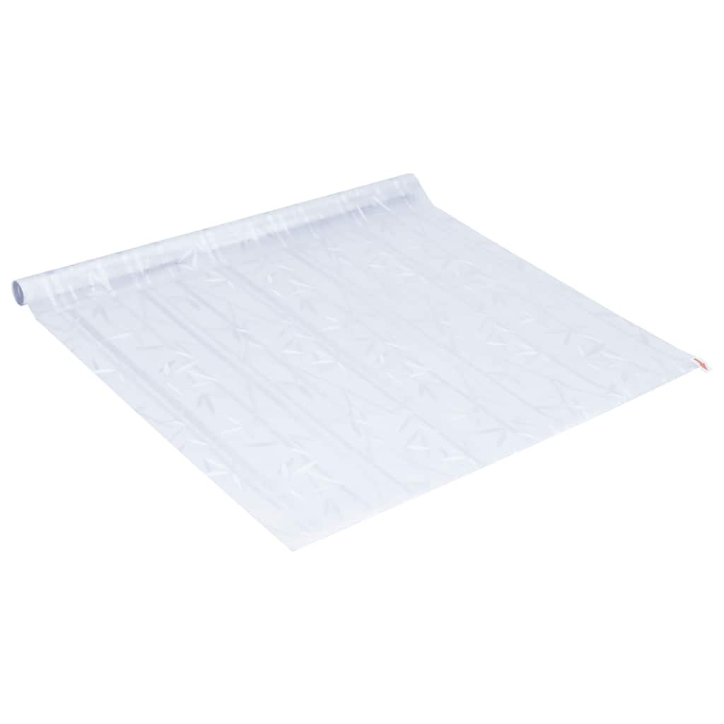 Prozorska folija matirana s uzorkom bambusa 60 x 500 cm PVC