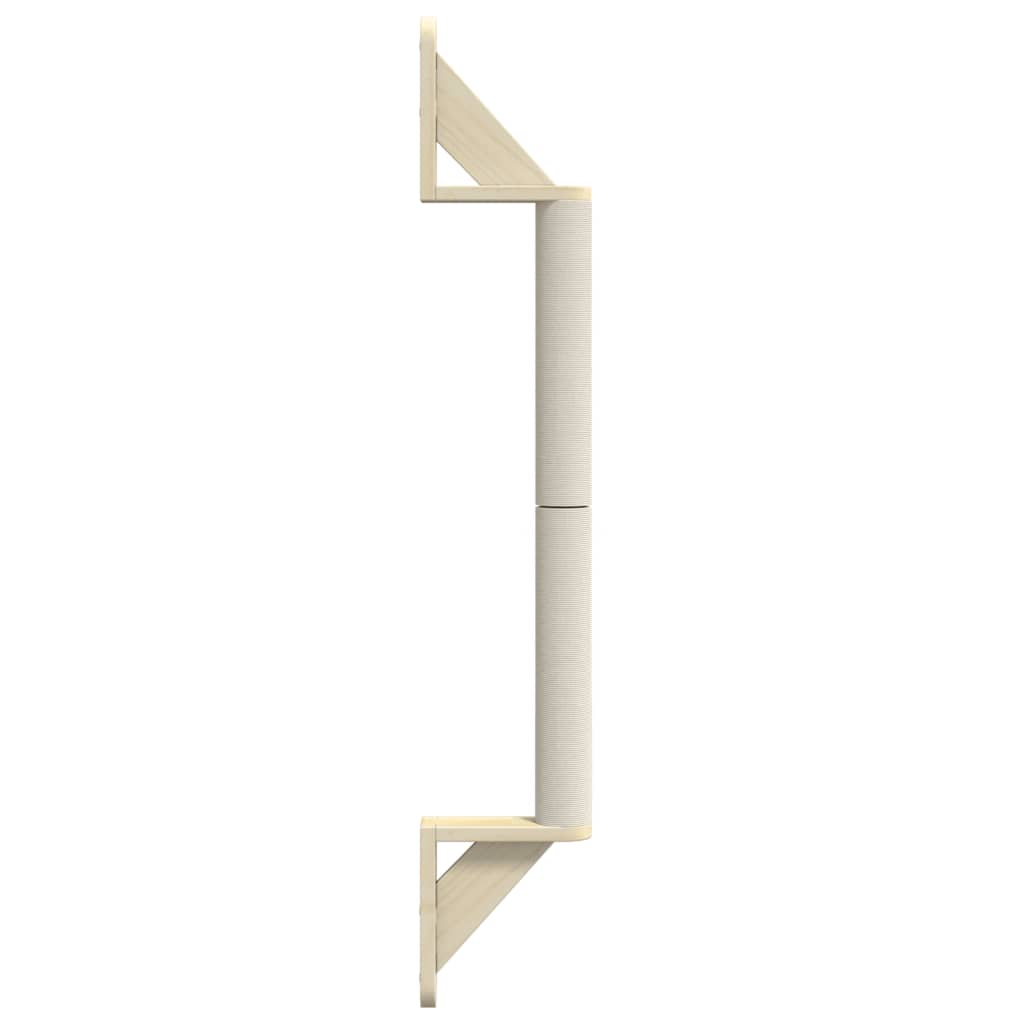 Zidna grebalica za mačke 109 cm od sisala