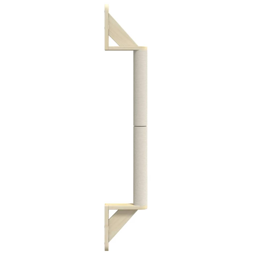 Zidna grebalica za mačke 109 cm od sisala