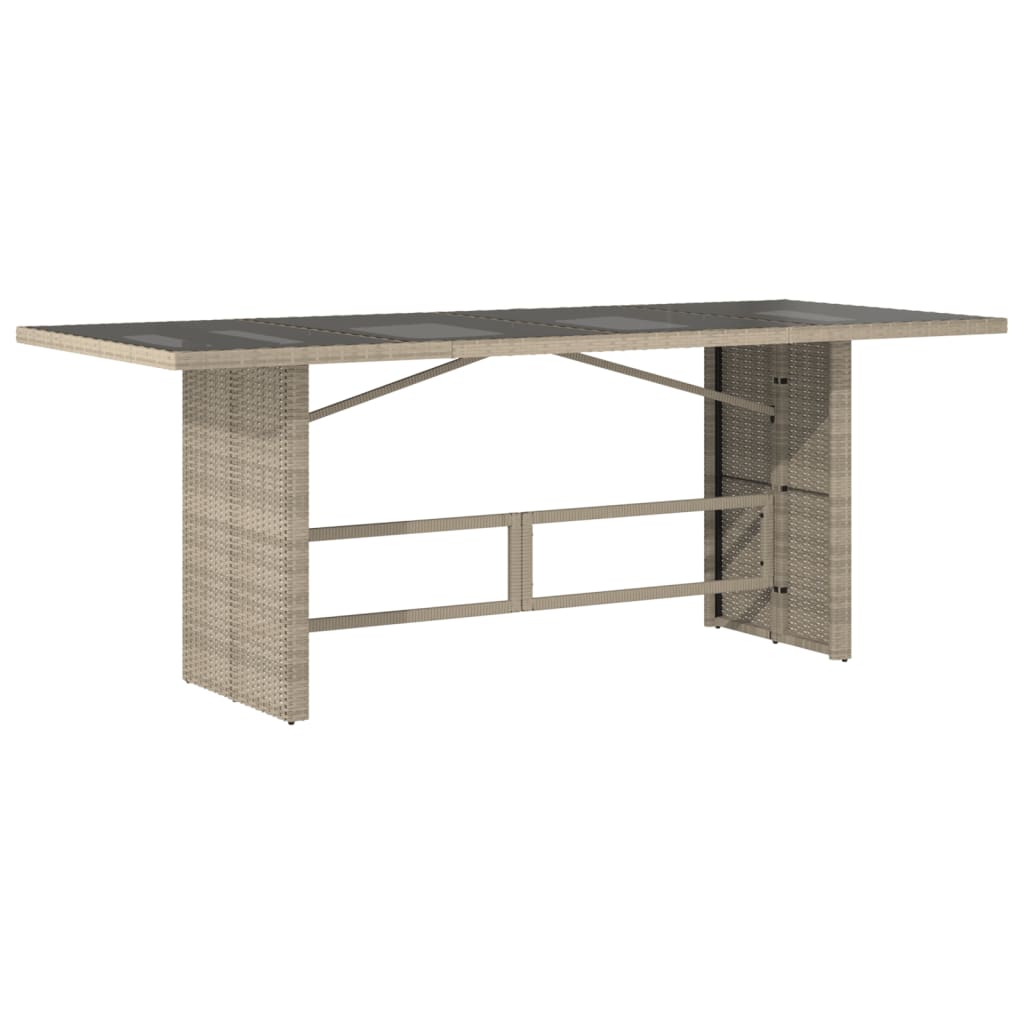 9-dijelni vrtni blagovaonski set od poliratana s jastucima sivi