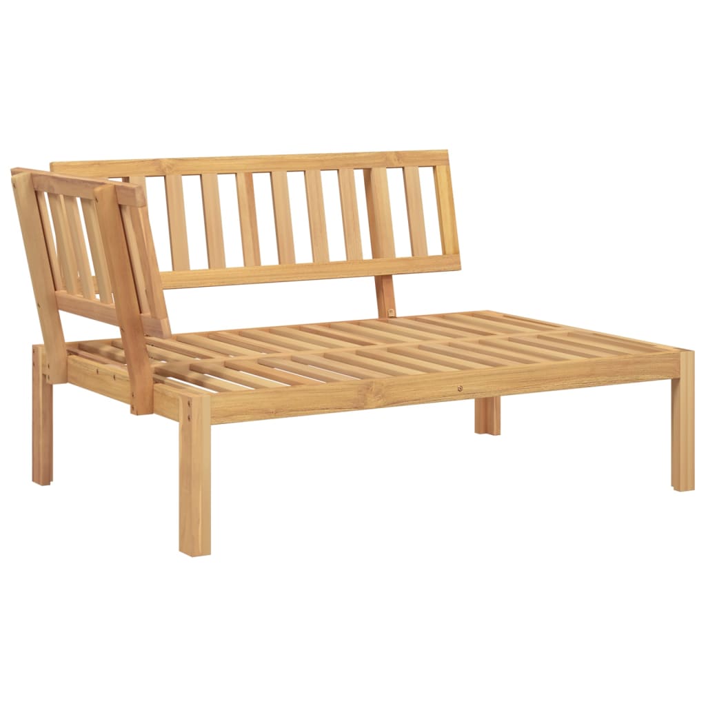 5-dijelna set vrtnih sofa od paleta s jastucima od drva bagrema
