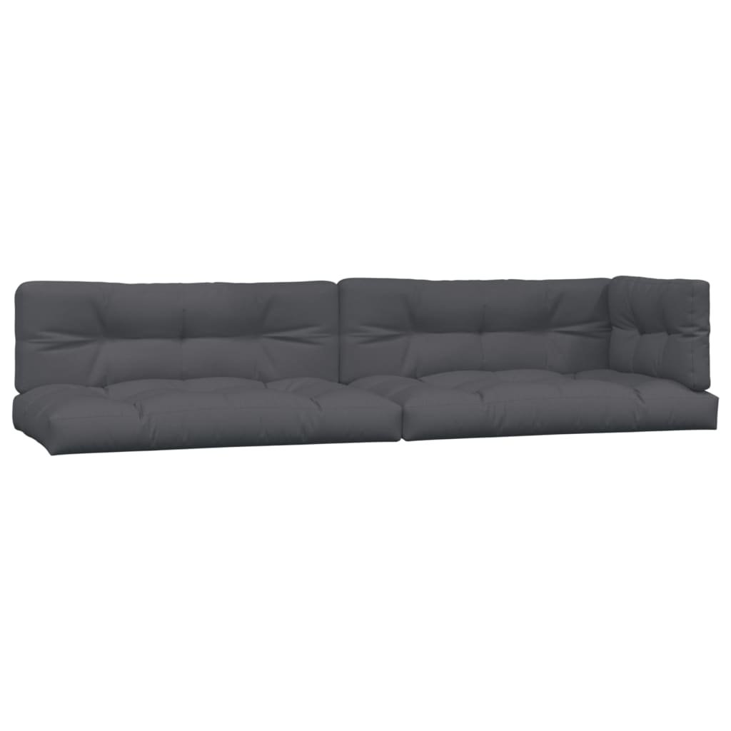 6-dijelni set vrtnih sofa od paleta s jastucima od drva bagrema