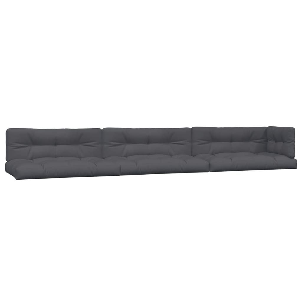 6-dijelni set vrtnih sofa od paleta s jastucima od drva bagrema