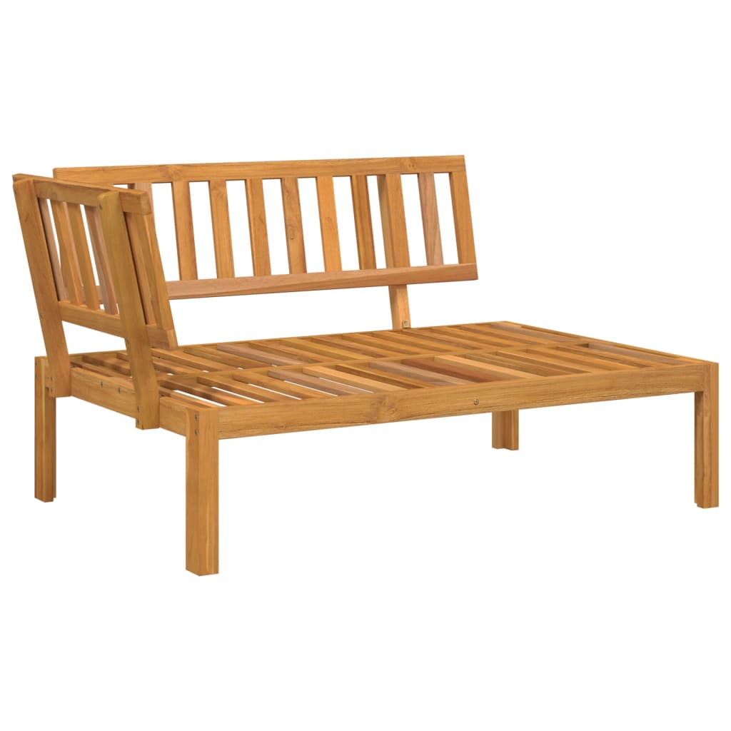 6-dijelni set vrtnih sofa od paleta s jastucima od drva bagrema