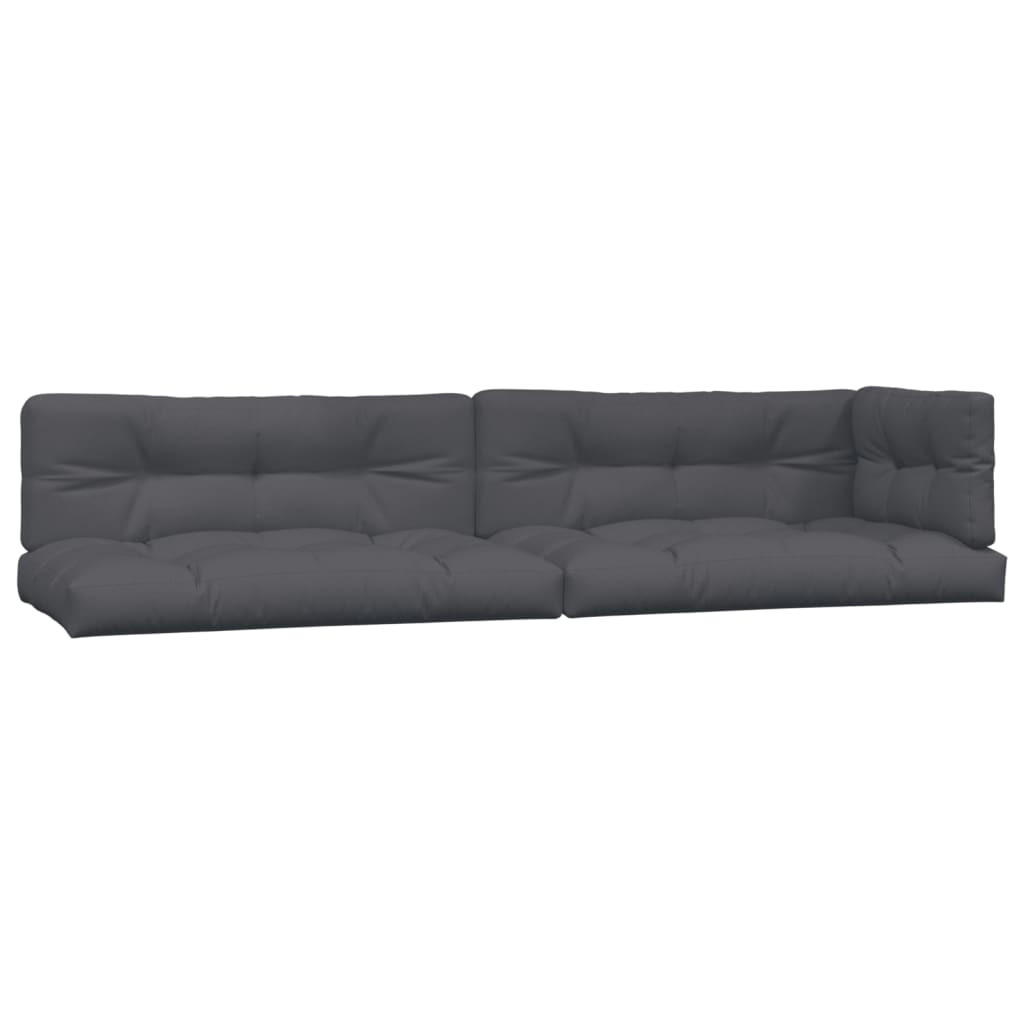 6-dijelni set vrtnih sofa od paleta s jastucima od drva bagrema