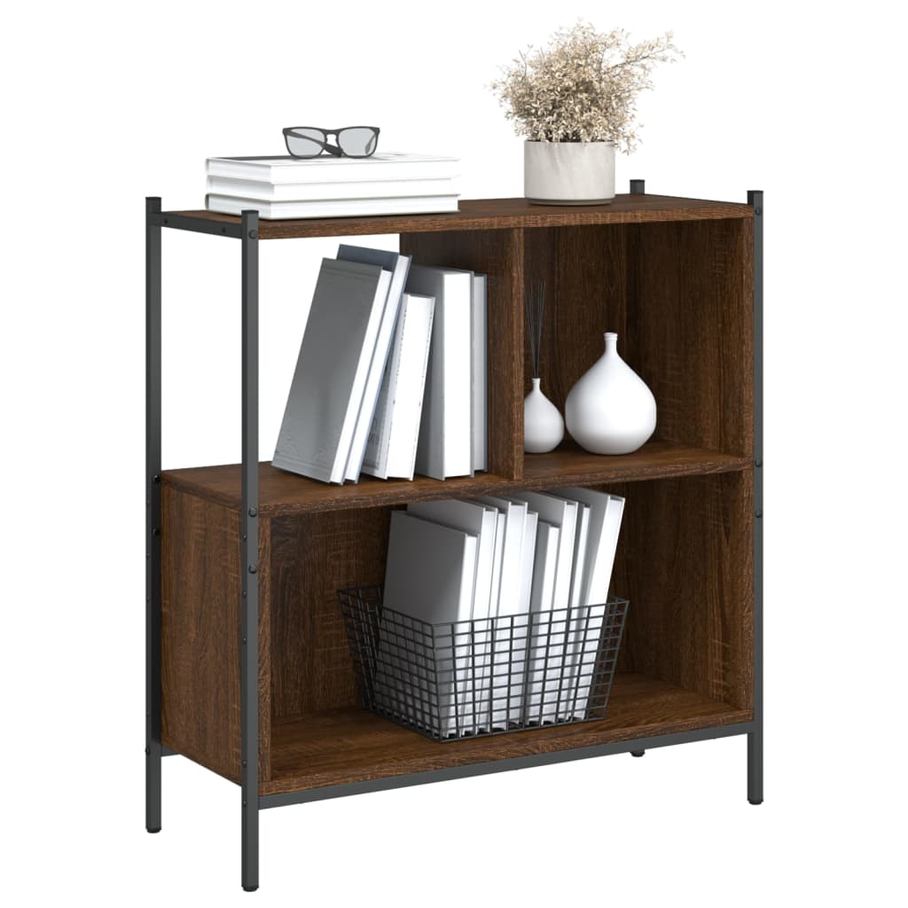 Regal za knjige boja hrasta 72x28x77,5 cm od konstruiranog drva