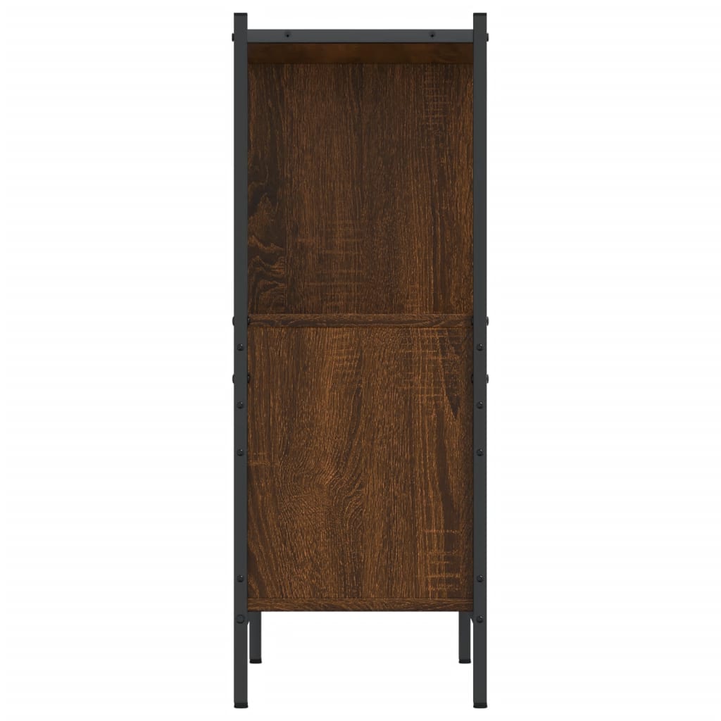 Regal za knjige boja hrasta 72x28x77,5 cm od konstruiranog drva