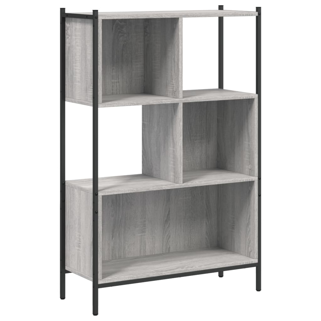 Regal za knjige boja hrasta 72x28x109 cm konstruirano drvo