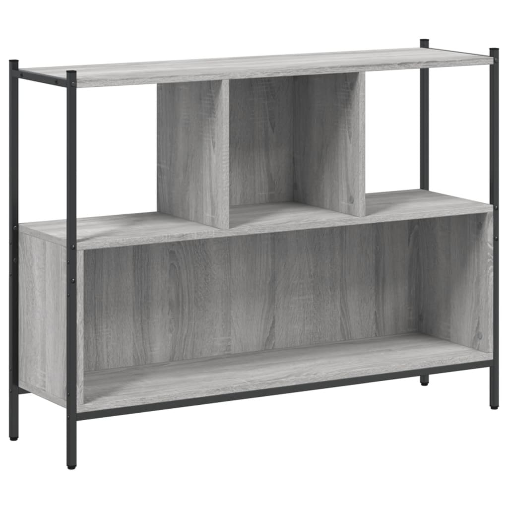 Regal za knjige boja hrasta 102x28x77,5 cm konstruirano drvo