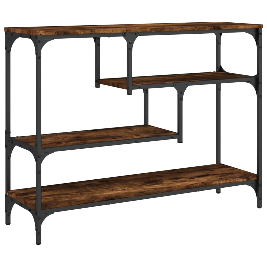 Konzolni stol boja hrasta 100x30x75 cm od konstruiranog drva