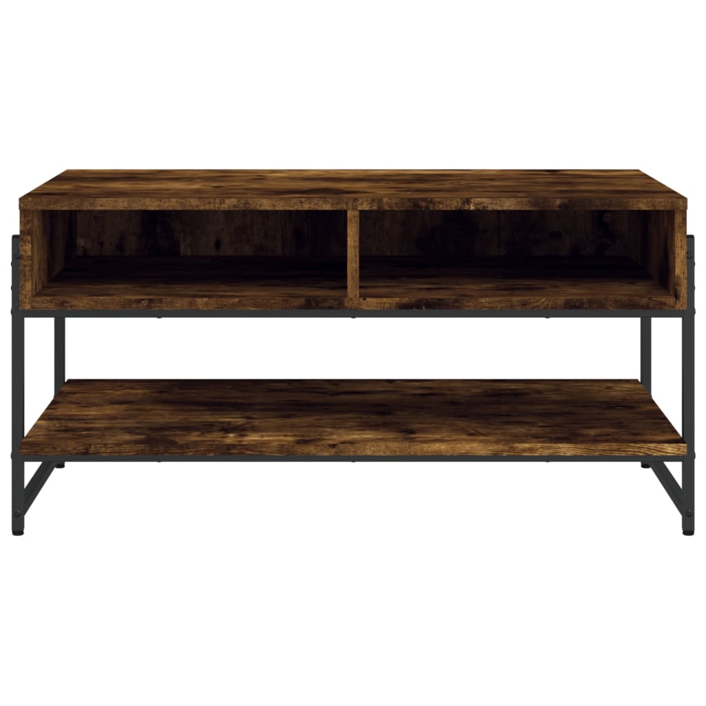 Stolić za kavu boja hrasta 90x50x45 cm konstruirano drvo