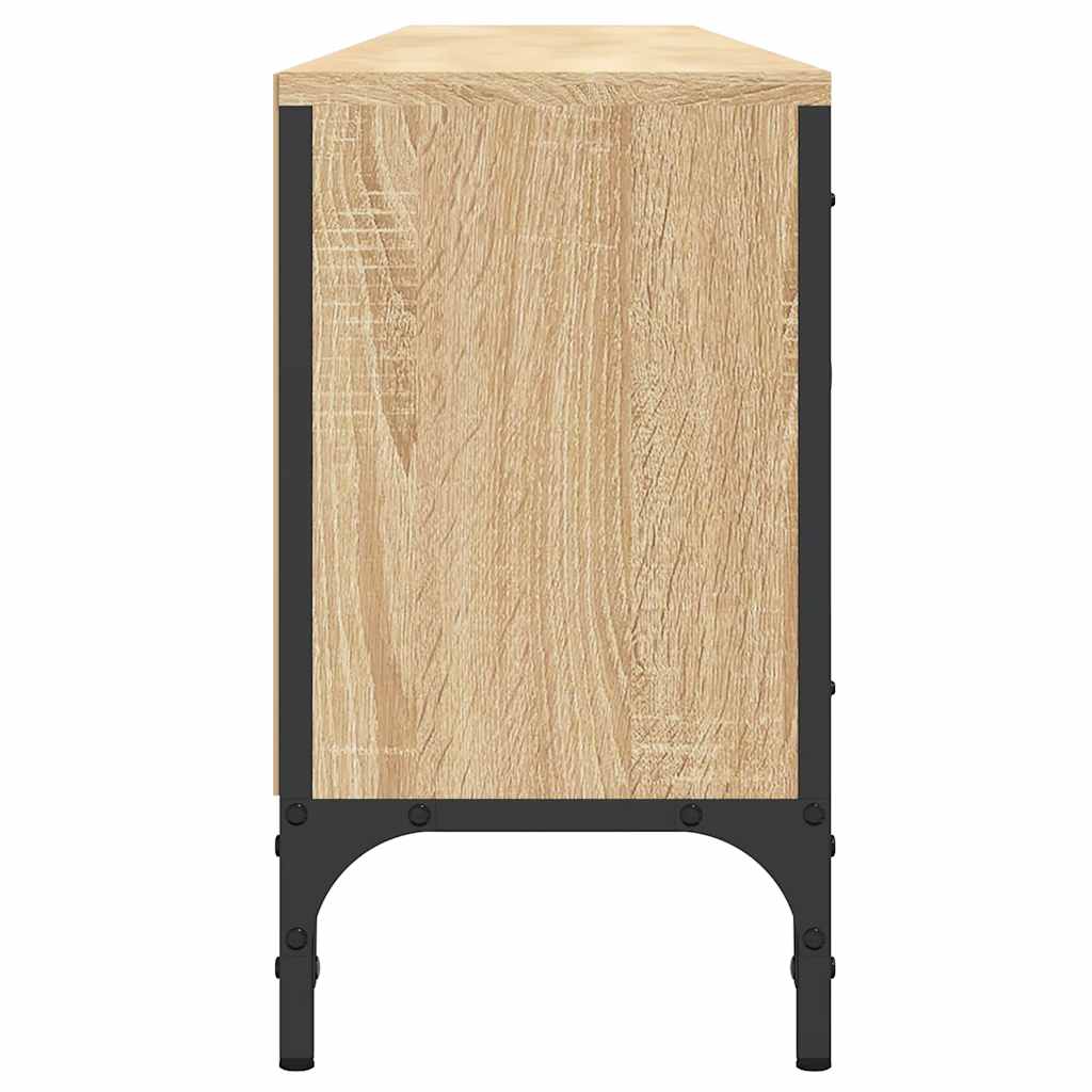 TV ormarić s ladicom boja hrasta 200x25x44 cm konstruirano drvo