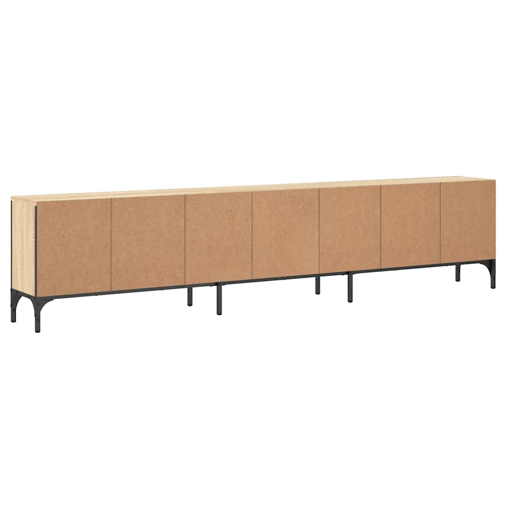 TV ormarić s ladicom boja hrasta 200x25x44 cm konstruirano drvo