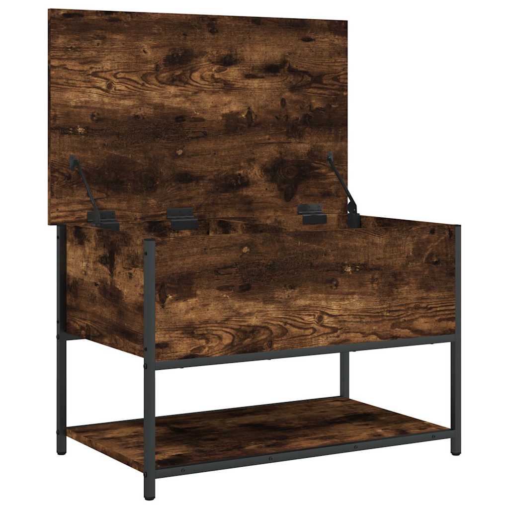 Klupa za pohranu boja hrasta 70x42,5x47cm od konstruiranog drva