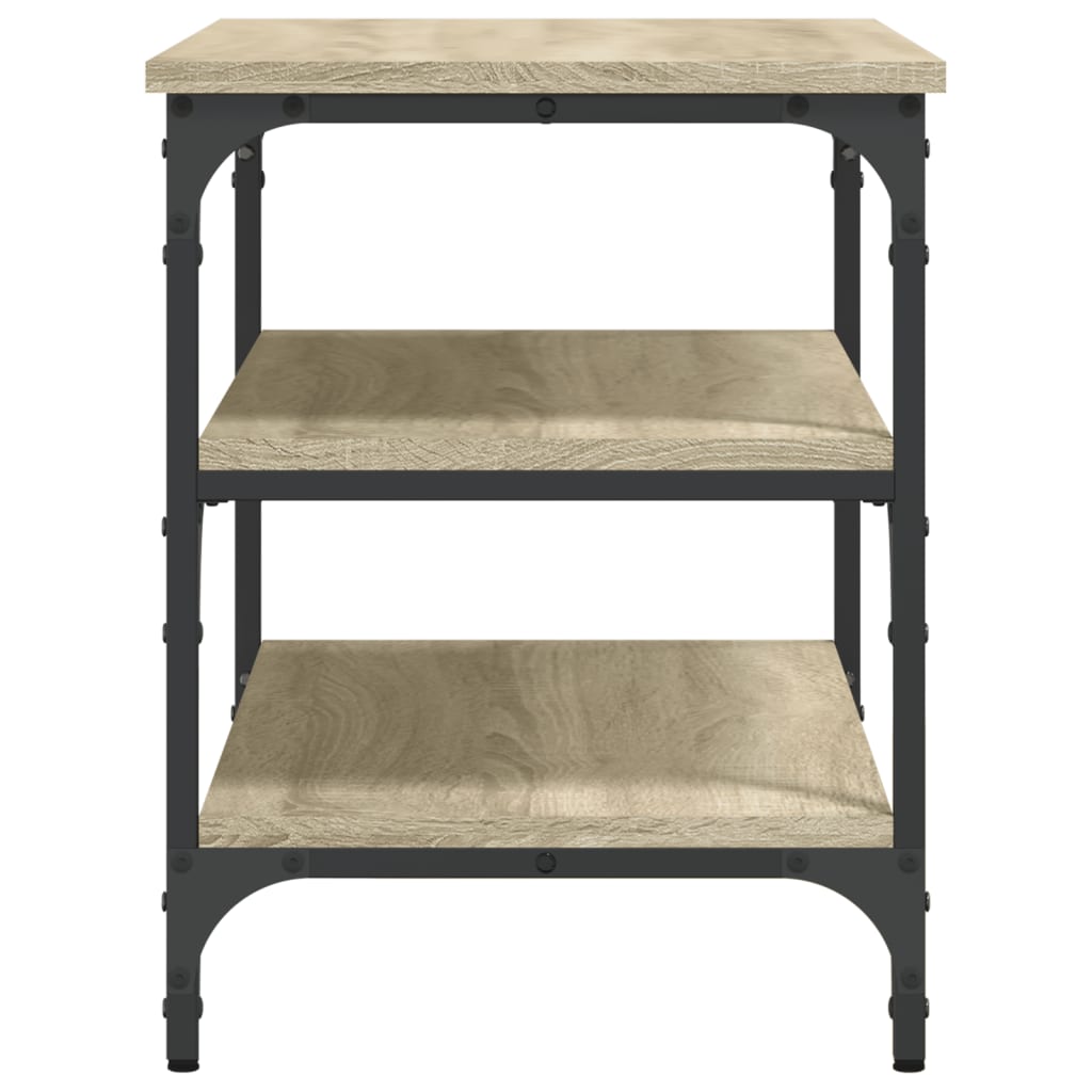 Klupa za cipele boja hrasta 70x38,5x49 cm od konstruiranog drva