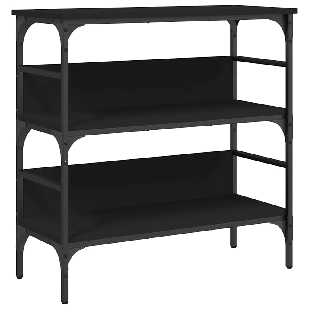 Konzolni stol smeđa boja hrasta 75x32x75 cm konstruirano drvo