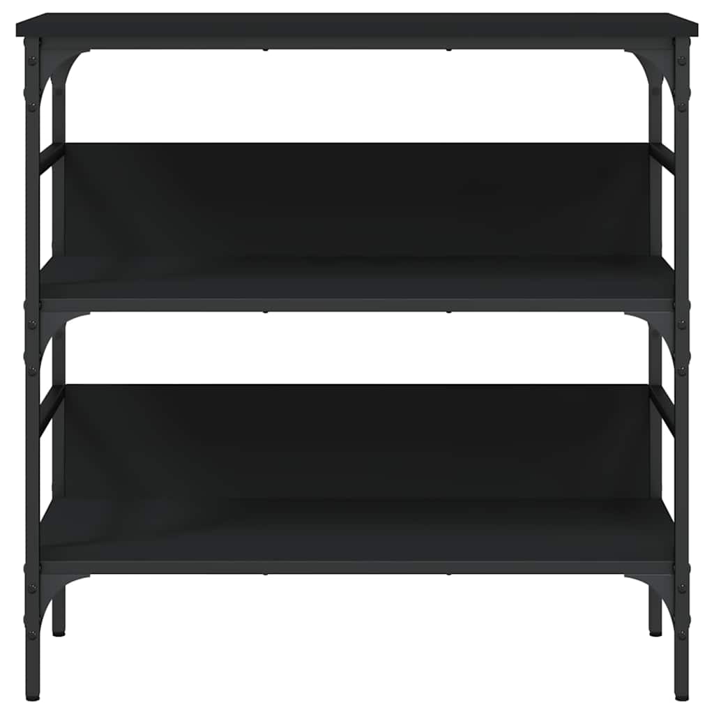Konzolni stol smeđa boja hrasta 75x32x75 cm konstruirano drvo