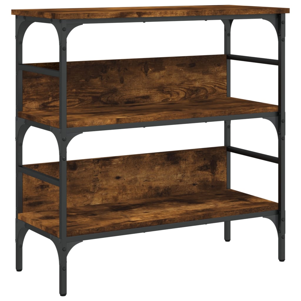 Konzolni stol boja hrasta 75 x 32 x 75 cm konstruirano drvo
