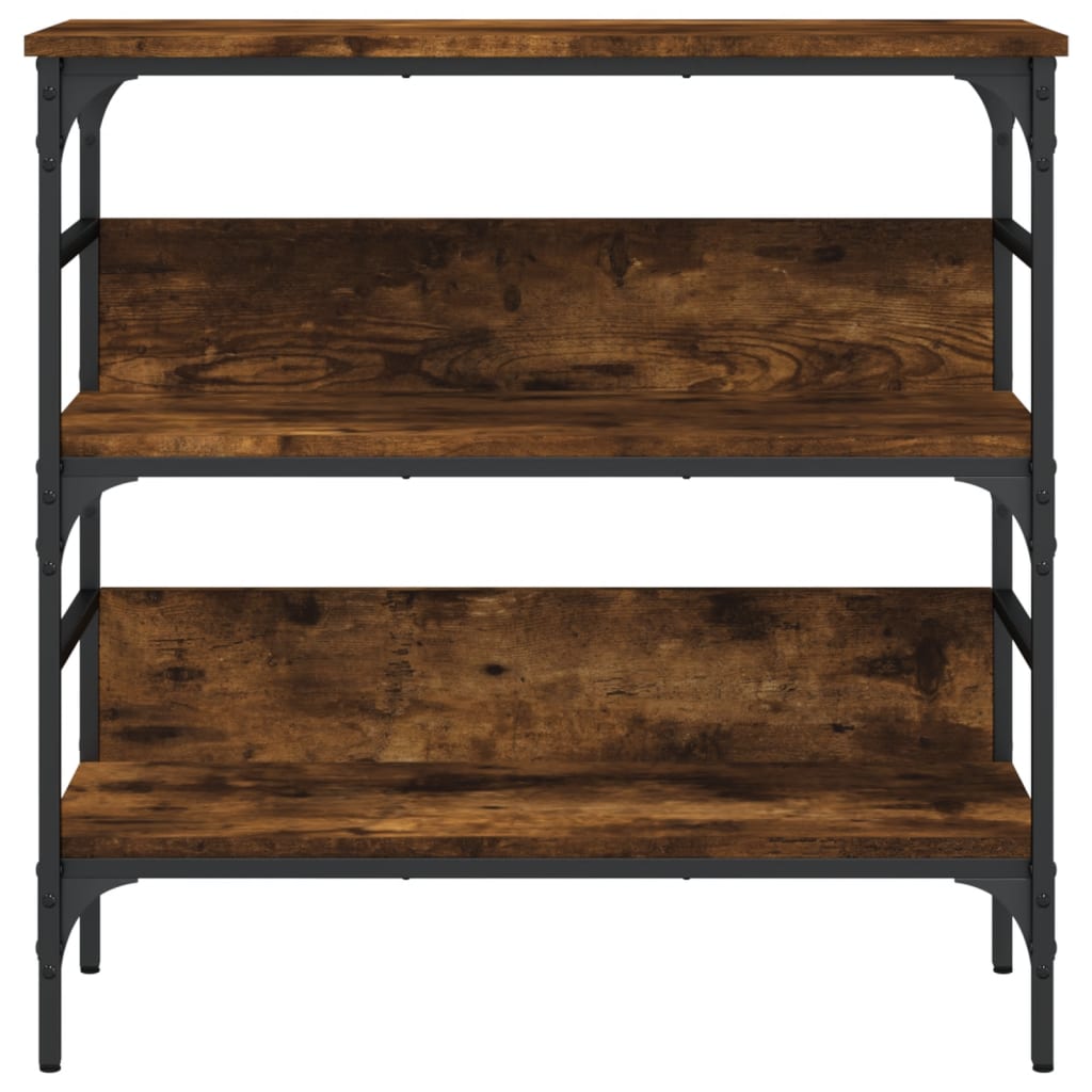 Konzolni stol boja hrasta 75 x 32 x 75 cm konstruirano drvo