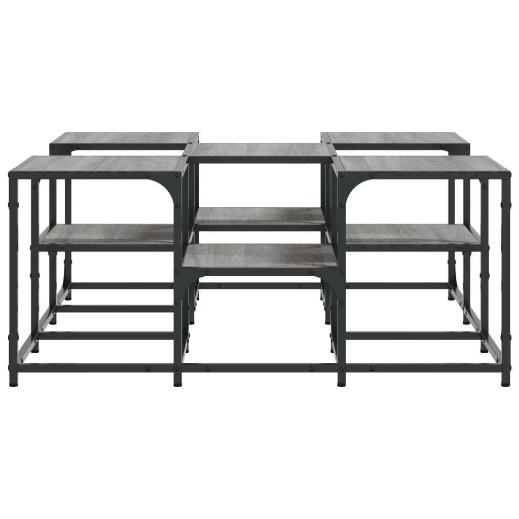 Stolić za kavu boja hrasta sonome 91x91x40 cm konstruirano drvo