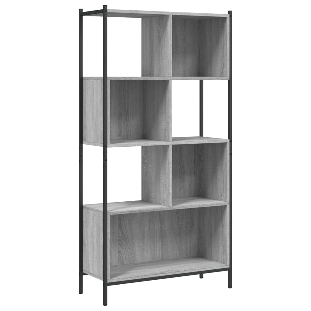 Regal za knjige boja hrasta 72x28x172 cm konstruirano drvo
