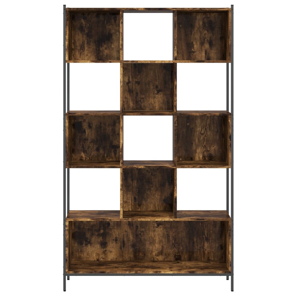 Regal za knjige boja hrasta 102x28x172 cm konstruirano drvo