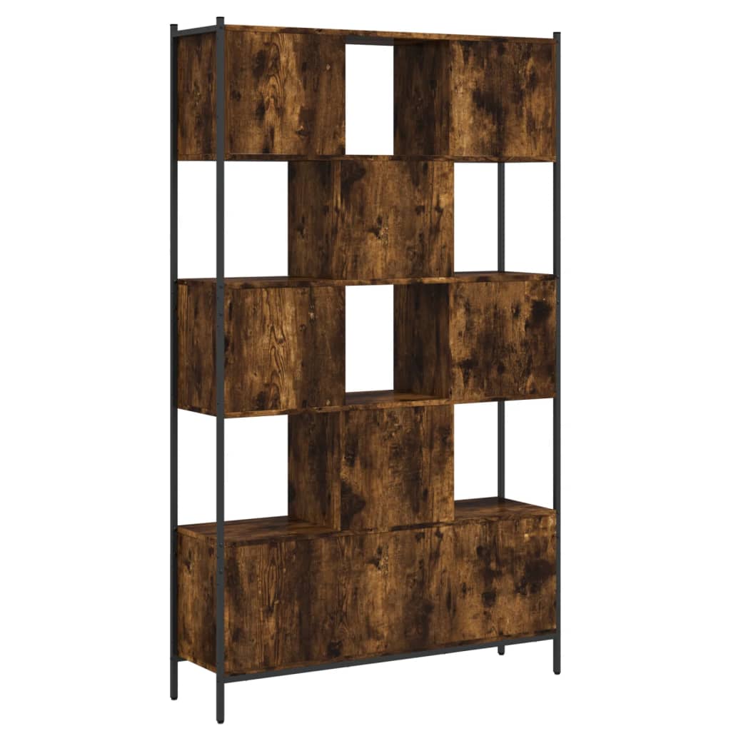 Regal za knjige boja hrasta 102x28x172 cm konstruirano drvo