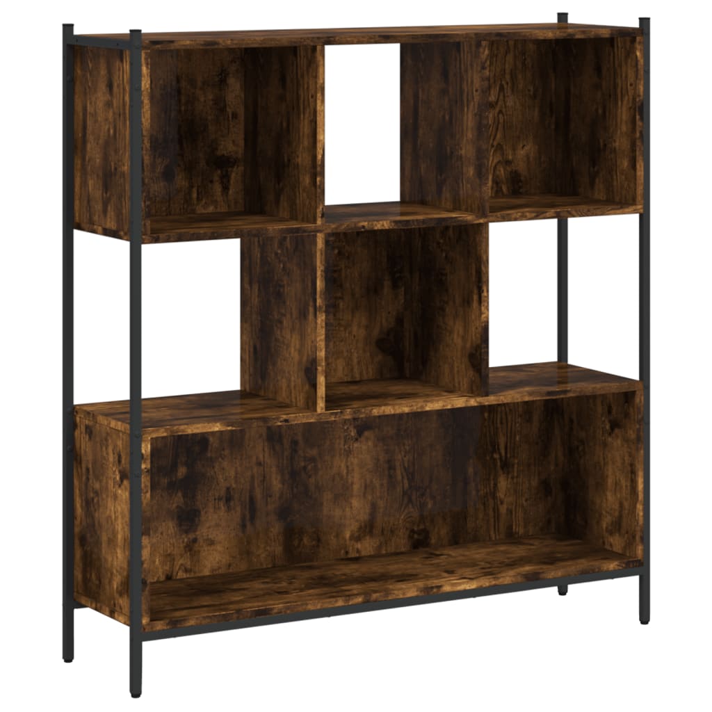 Regal za knjige boja hrasta 102x28x172 cm konstruirano drvo
