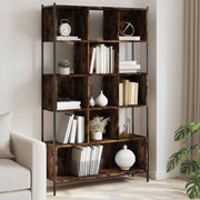 Regal za knjige boja hrasta 102x28x172 cm konstruirano drvo