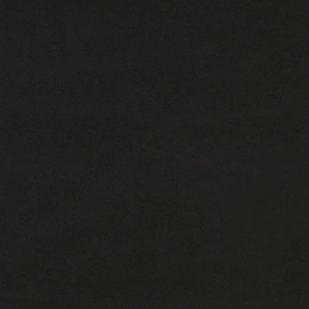 Okvir kreveta bez madraca Hanko crni 180x200 cm baršunasti