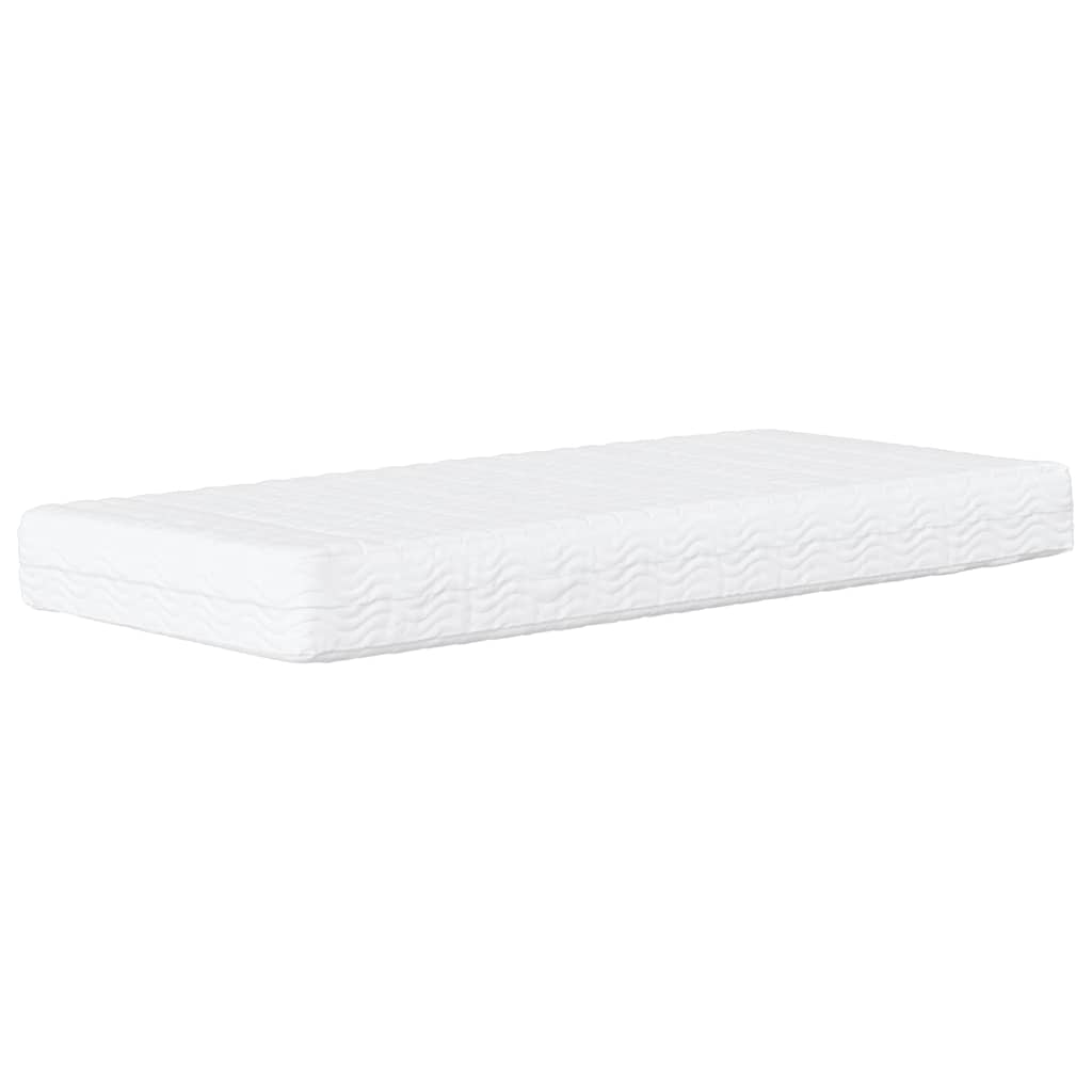 Krevet s madracem Dover tamnozeleni 80 x 200 cm baršunasti