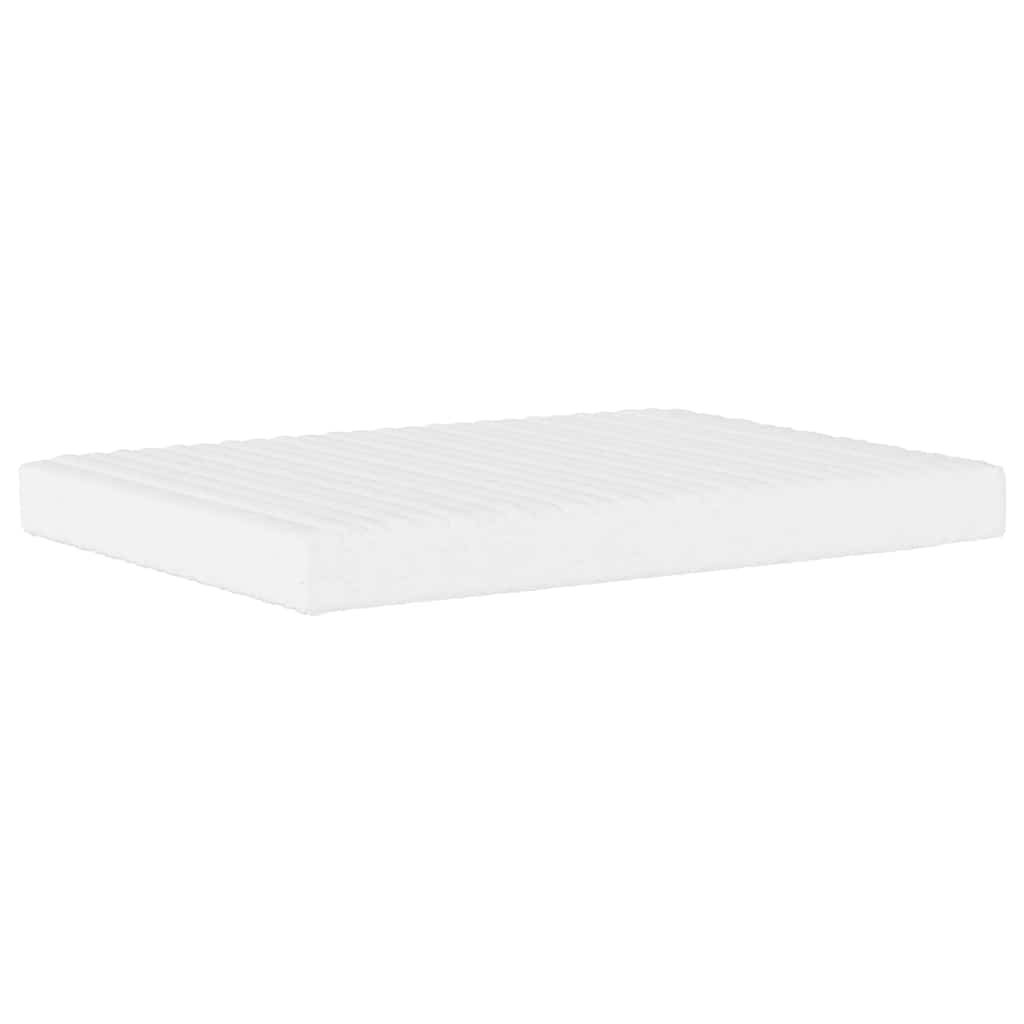 Krevet s madracem Dover smeđi 120 x 200 cm od umjetne kože
