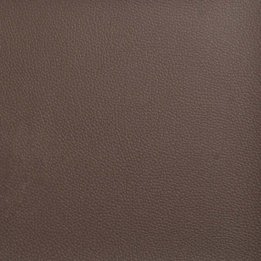 Krevet s madracem Dover smeđi 120 x 200 cm od umjetne kože