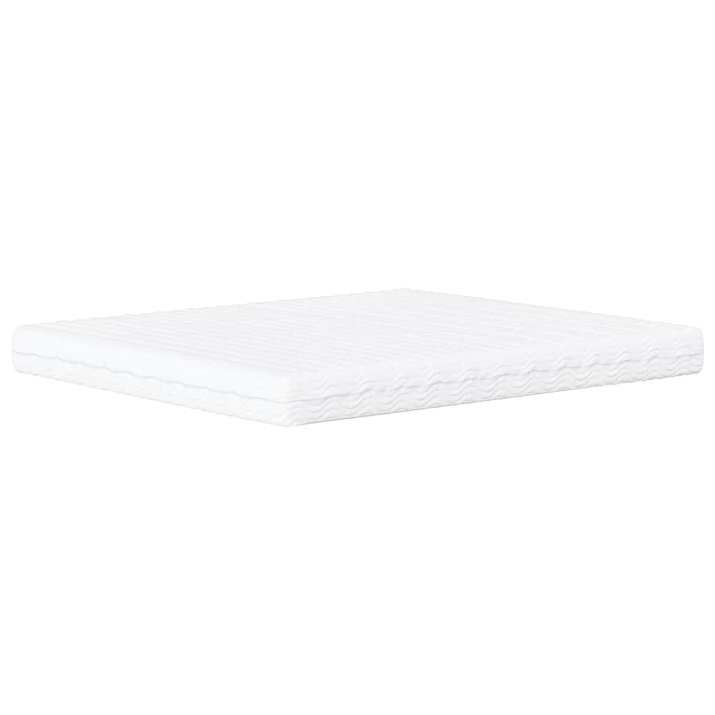 Krevet s madracem Dover svjetlosivi 160x200 cm baršunasti