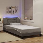 Okvir kreveta s LED-om bez madraca Hvar 100 x 200 cm od tkanine