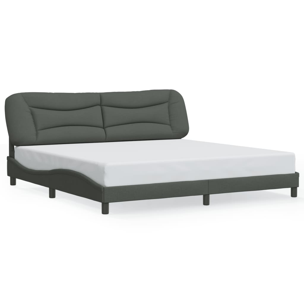 Okvir kreveta s LED-om bez madraca Hvar 200x200 cm od tkanine