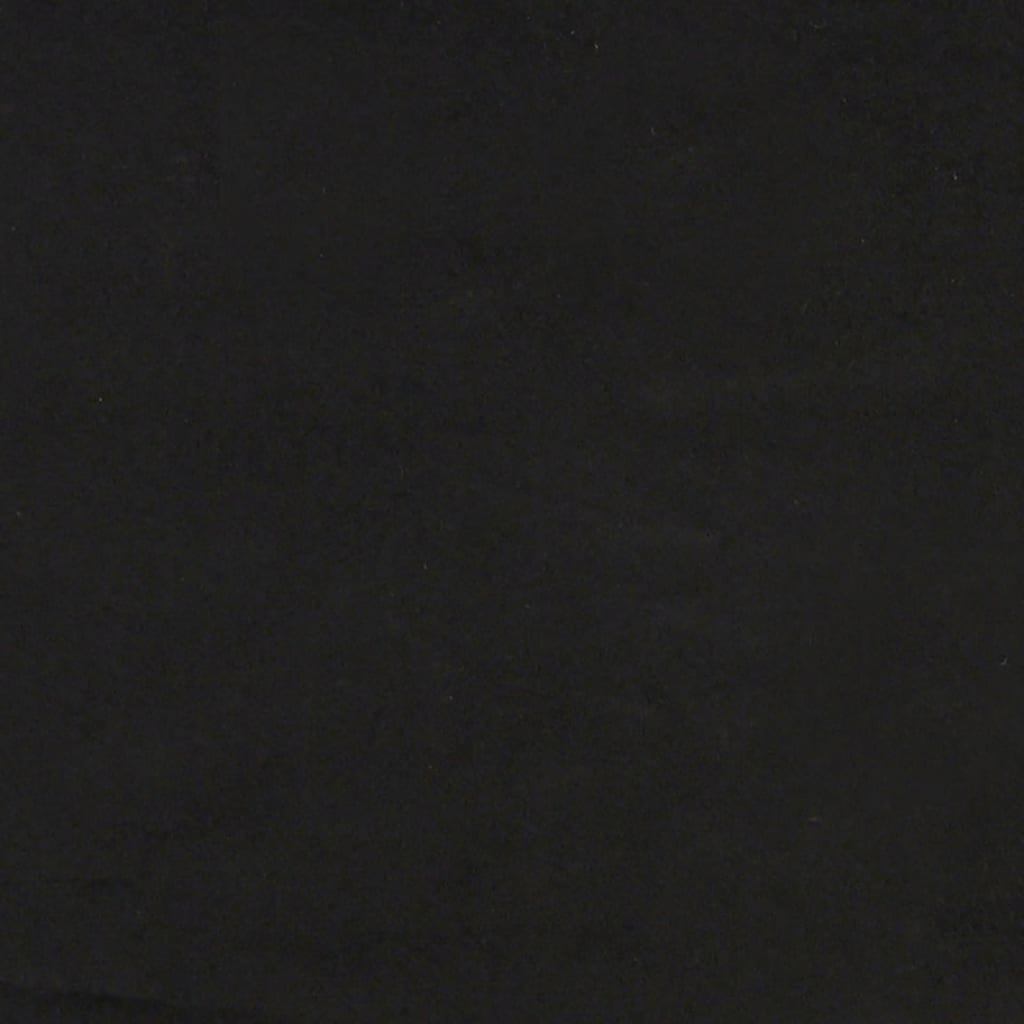 Okvir kreveta s LED-om bez madraca crni 120 x 200 cm baršunasti