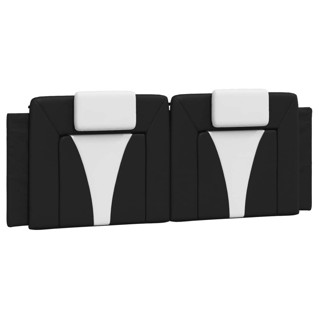 Okvir kreveta Viana s LED-om bez madracacrno-bijeli 140 x 190 cm