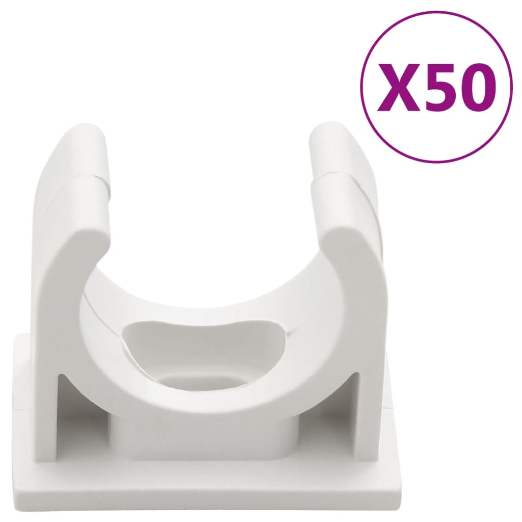Kanalice za kabele s kopčama Ø 20 mm 30 m PVC