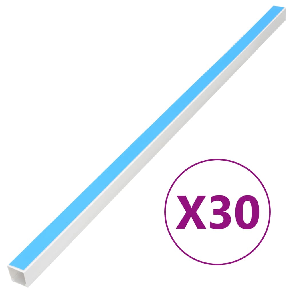 Kanalice za kabele samoljepljive 30x15 mm 30 m PVC