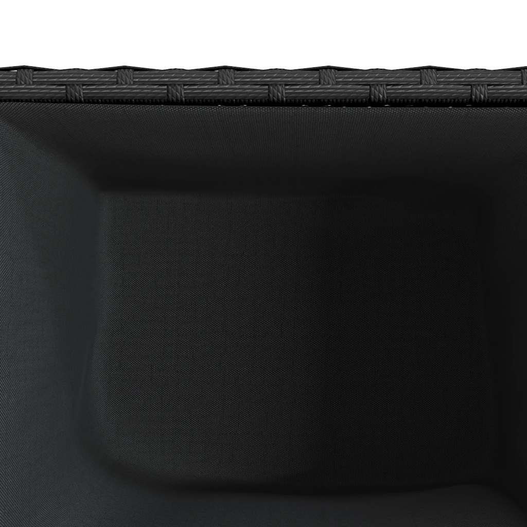 Vrtne sadilice 2 kom crna 36 x 30 x 32 cm od poliratana