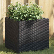Vrtne sadilice 2 kom crna 36 x 30 x 32 cm od poliratana