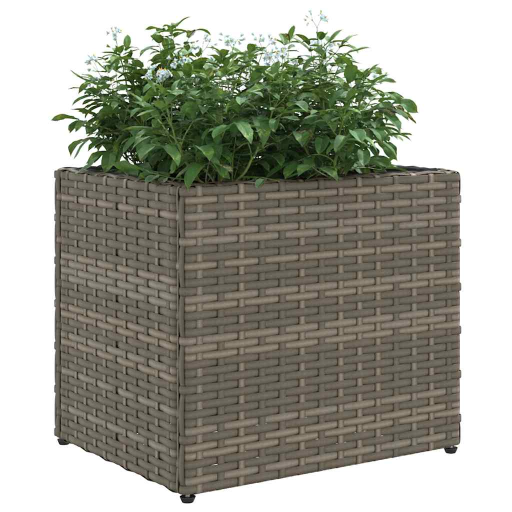 Vrtne sadilice 2 kom siva 36 x 30 x 32 cm od poliratana