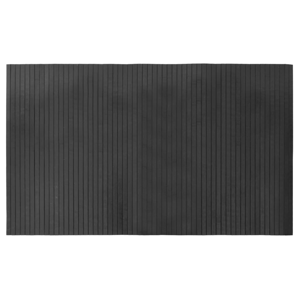 Tepih Pravokutni sivi 60x100 cm bambus