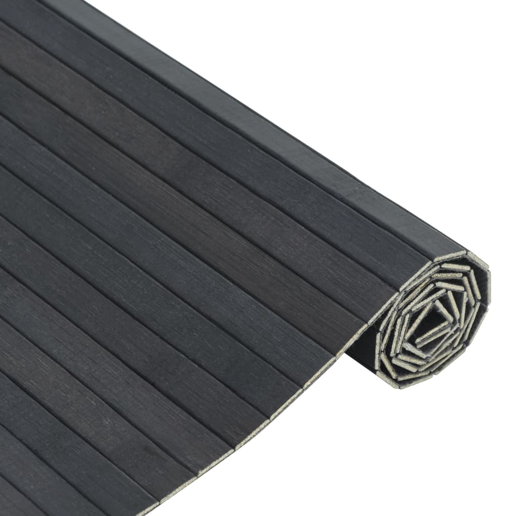 Tepih Pravokutni sivi 60x100 cm bambus