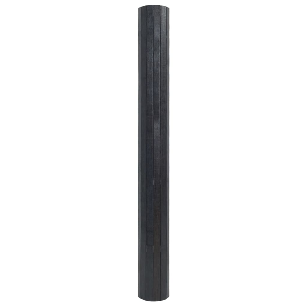 Tepih pravokutni sivi 60 x 400 cm od bambusa