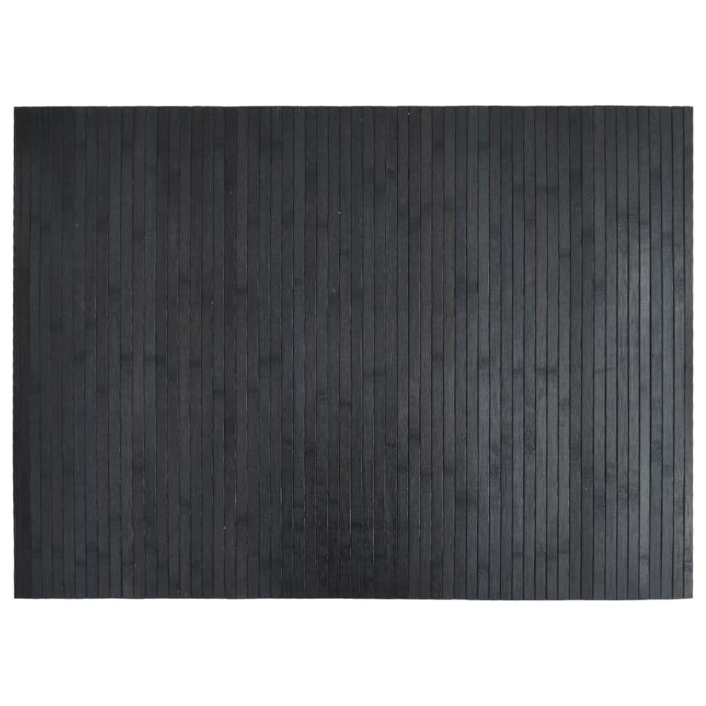 Pravokutni tepih sivi 70x100 cm bambus