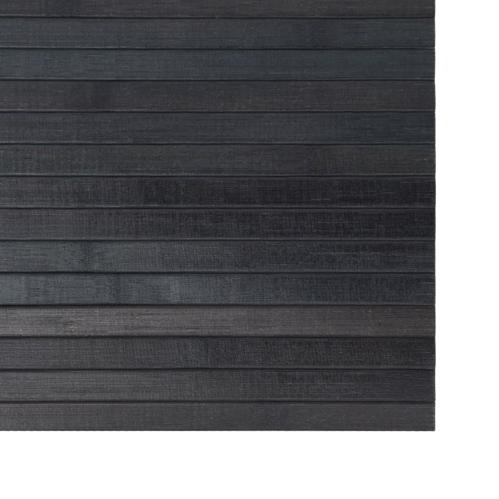 Pravokutni tepih sivi 70x100 cm bambus
